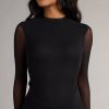 Sheer Intention Long Sleeve Mini Dress