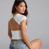 Baby Got Back Basic Crew Neck Crop Tee