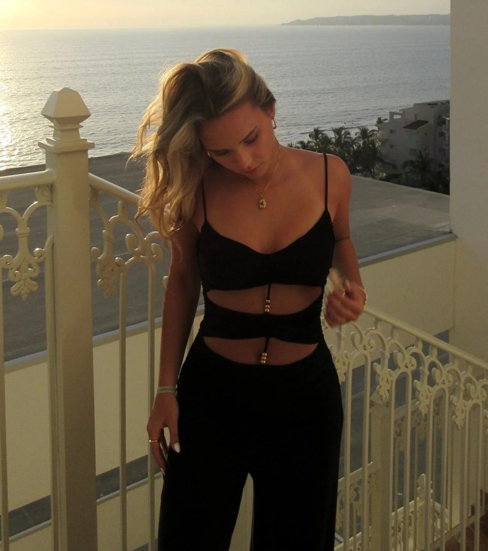 Double Take Wide-Leg Cutout Jumpsuit