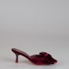 Romance Hour Velvet Bow Mules